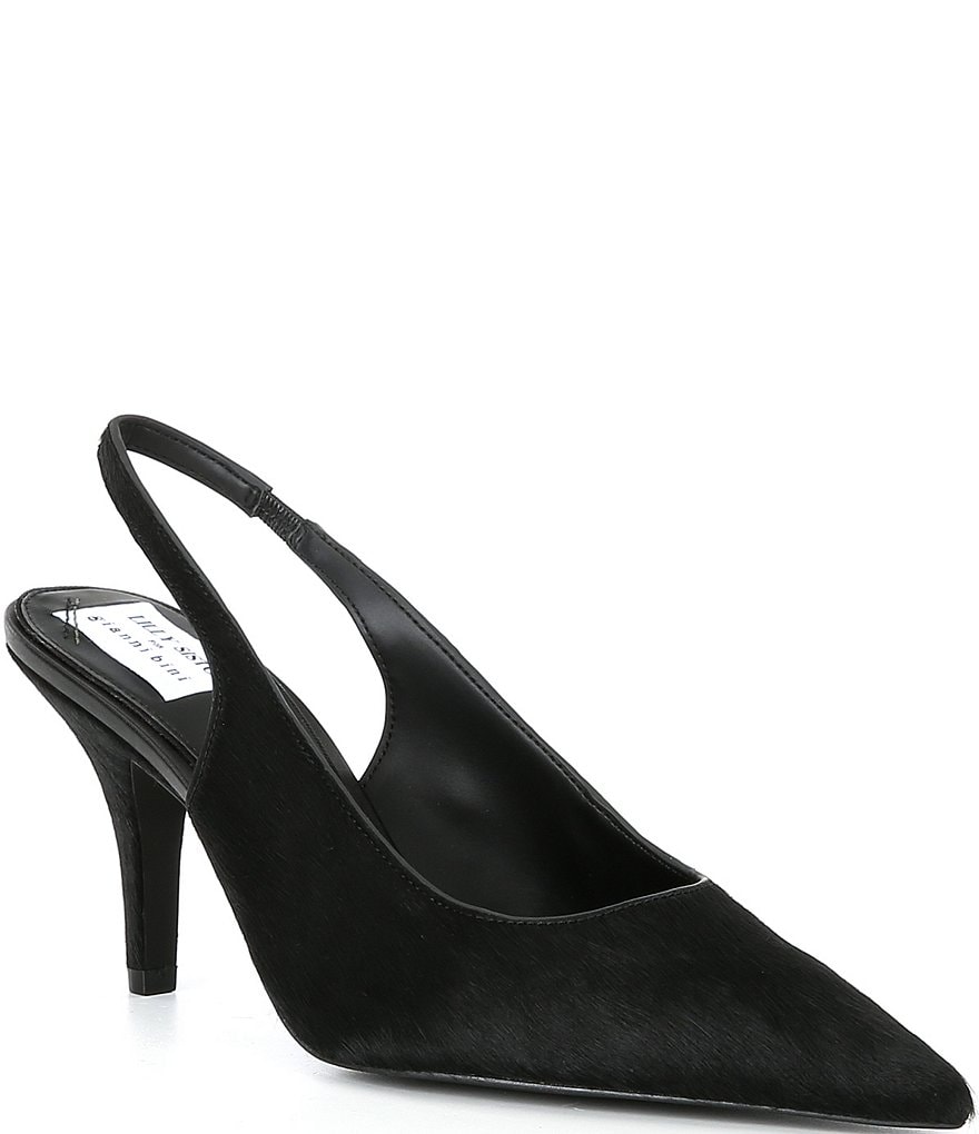 Tweed Slingback Flats