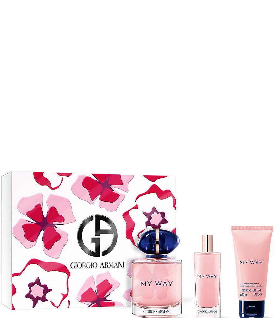 Giorgio Armani My Way Eau de Parfum 3 Piece Gift Set Dillard s