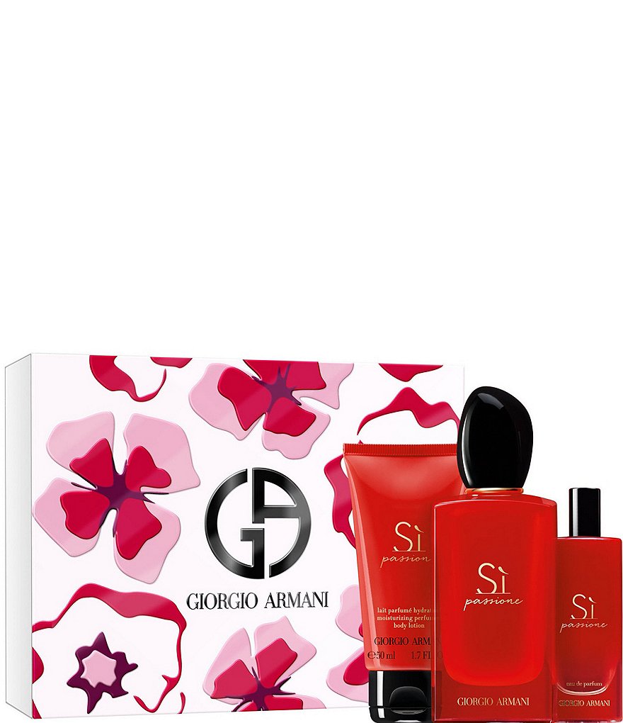 Giorgio Armani Si Passione Eau de Parfum 3 Piece Gift Set Dillard s