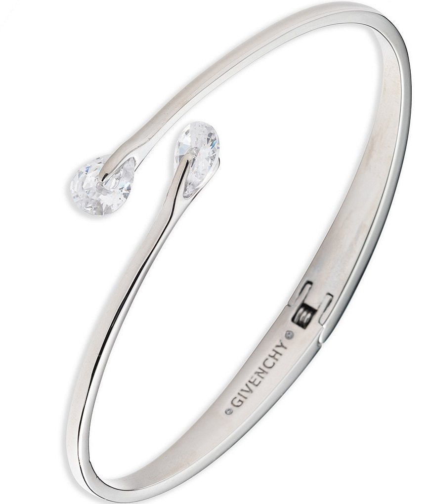 Givenchy Crystal Bypass Cuff Bracelet | Dillard's