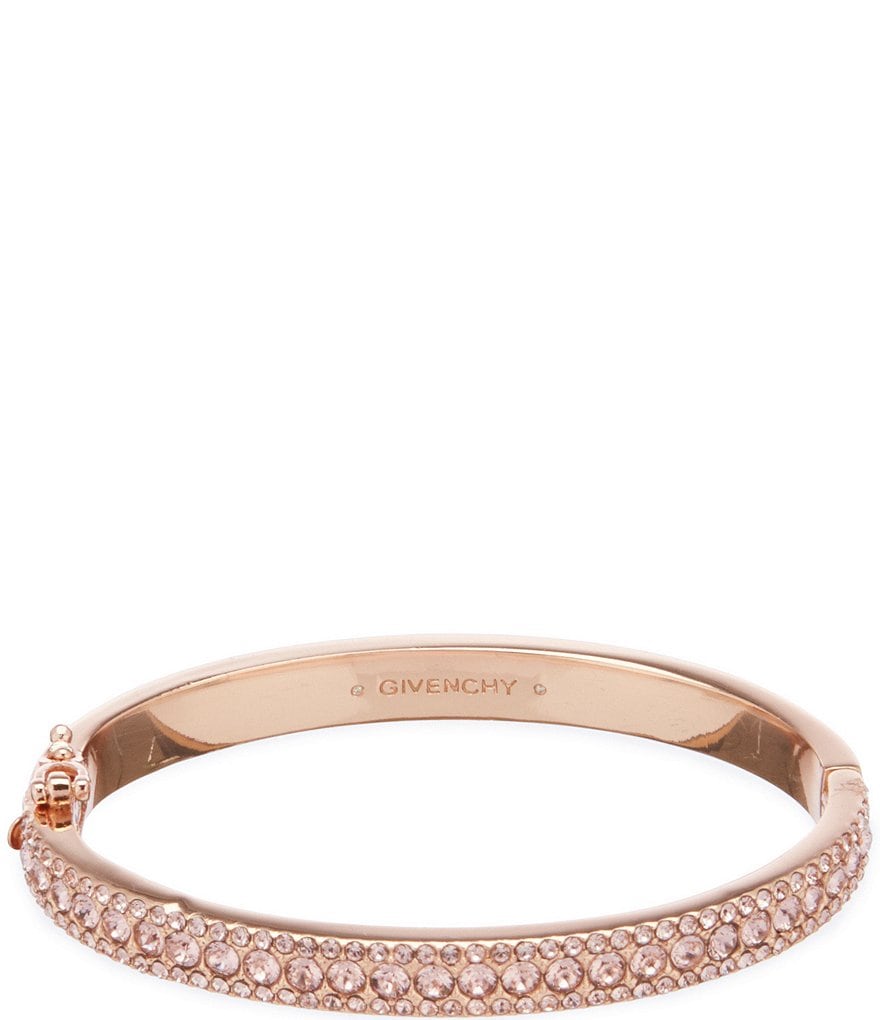 Givenchy Crystal Pave Bangle Bracelet | Dillard's