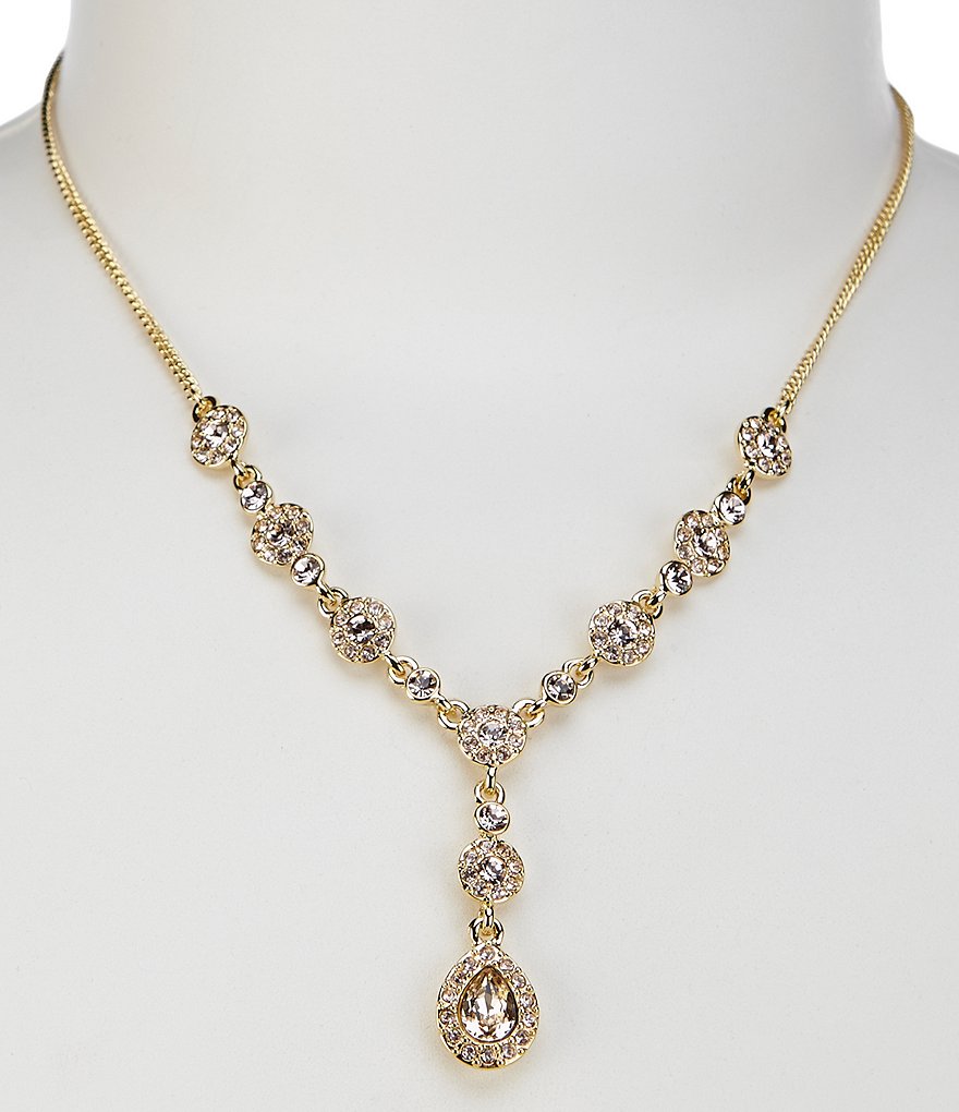 Givenchy Teardrop Y-Necklace | Dillards