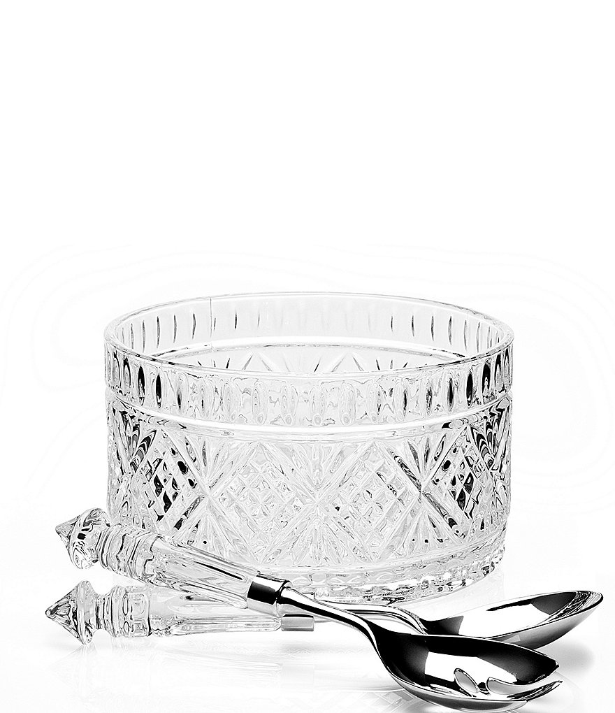 Godinger Wheelbarrow Salad Bowl & Servers