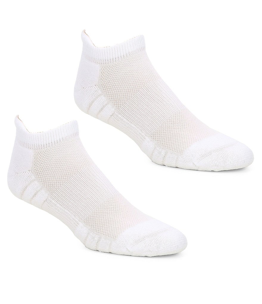 Gold Label Roundtree & Yorke Half-Cushion Performance Tab No-Show Socks  2-Pack