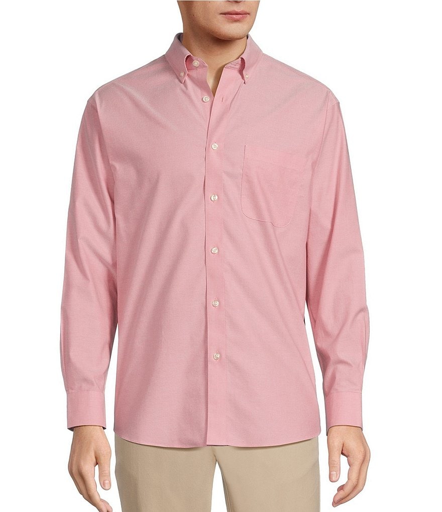 Gold Label Roundtree & Yorke Non-Iron Long Sleeve Solid Gold Label Roundtree & Yorke Non-Iron Long Sleeve Solid
