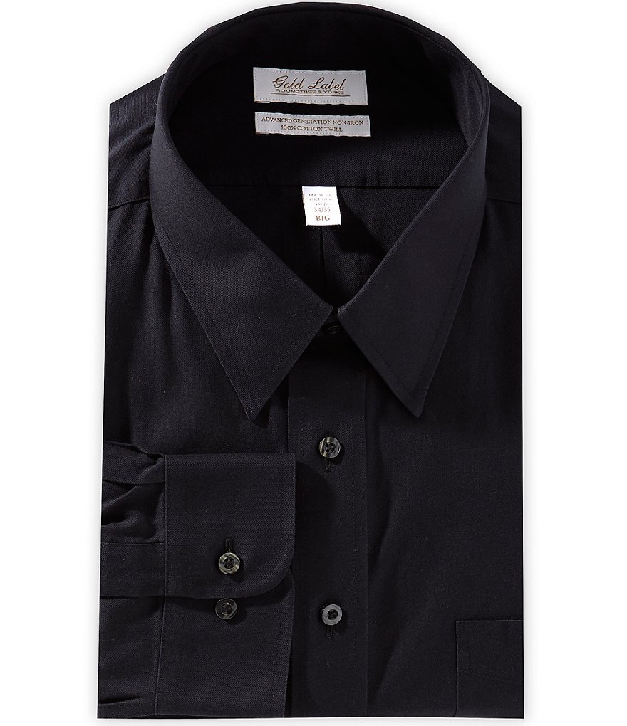 slim fit dress slacks Black Shirt Dress with Chain main image 0