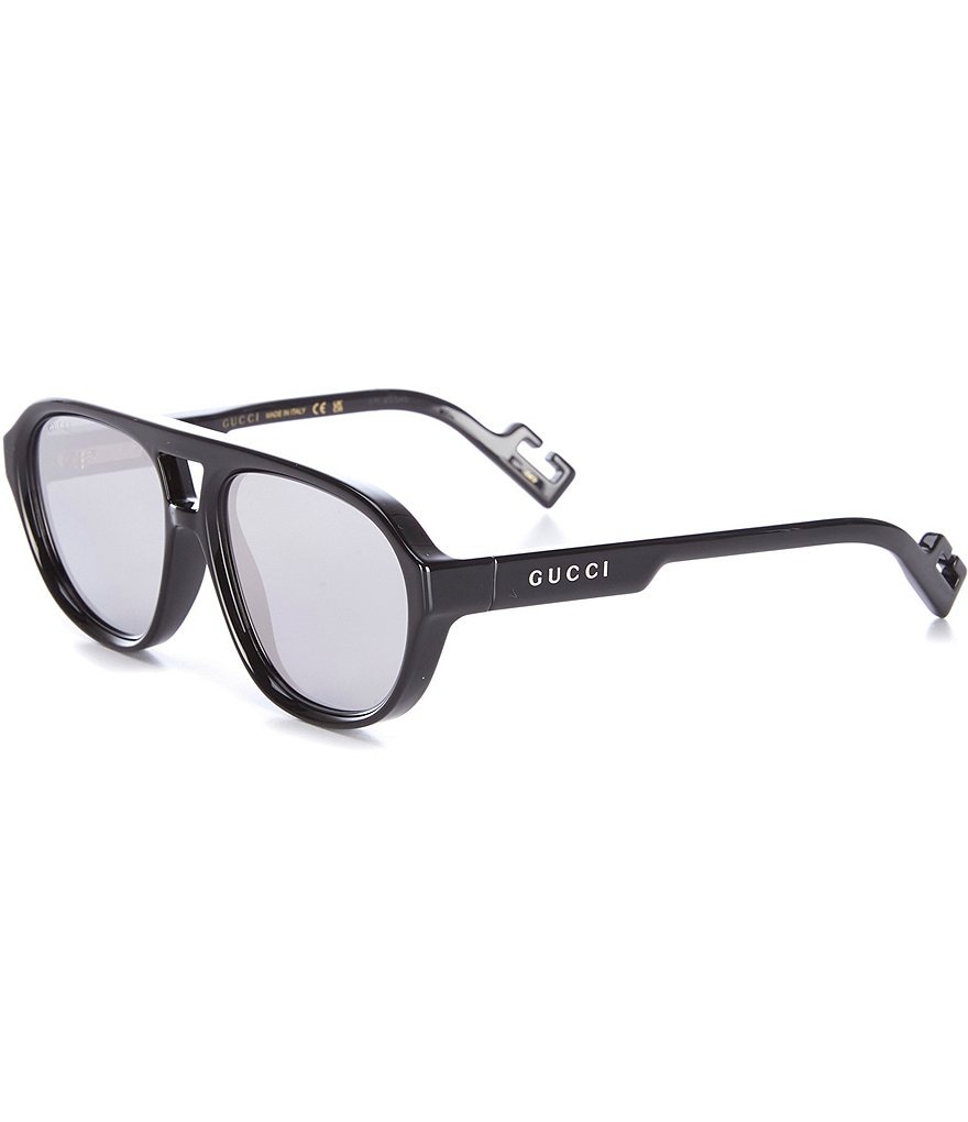 Gucci Men's Gg1239s 58mm Navigator Mountain Sunglasses | Dillard's