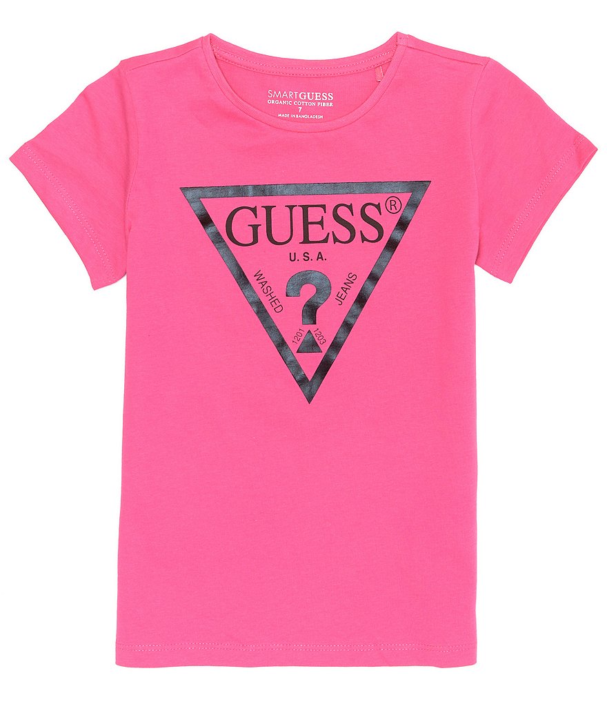 Guess Big Girls 7-16 Short Sleeve Core T-Shirt