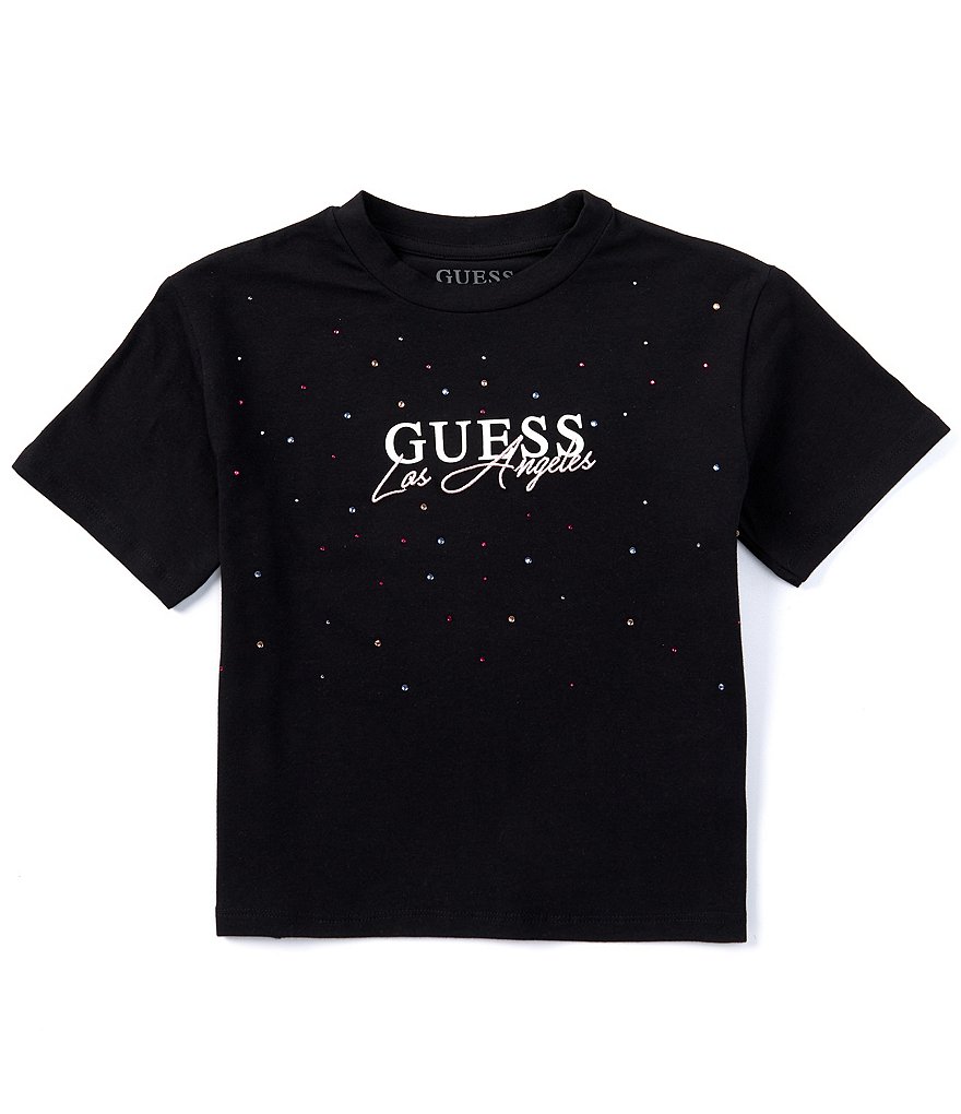 New girls Guess Sz 10 shirt, jeans outlet bling