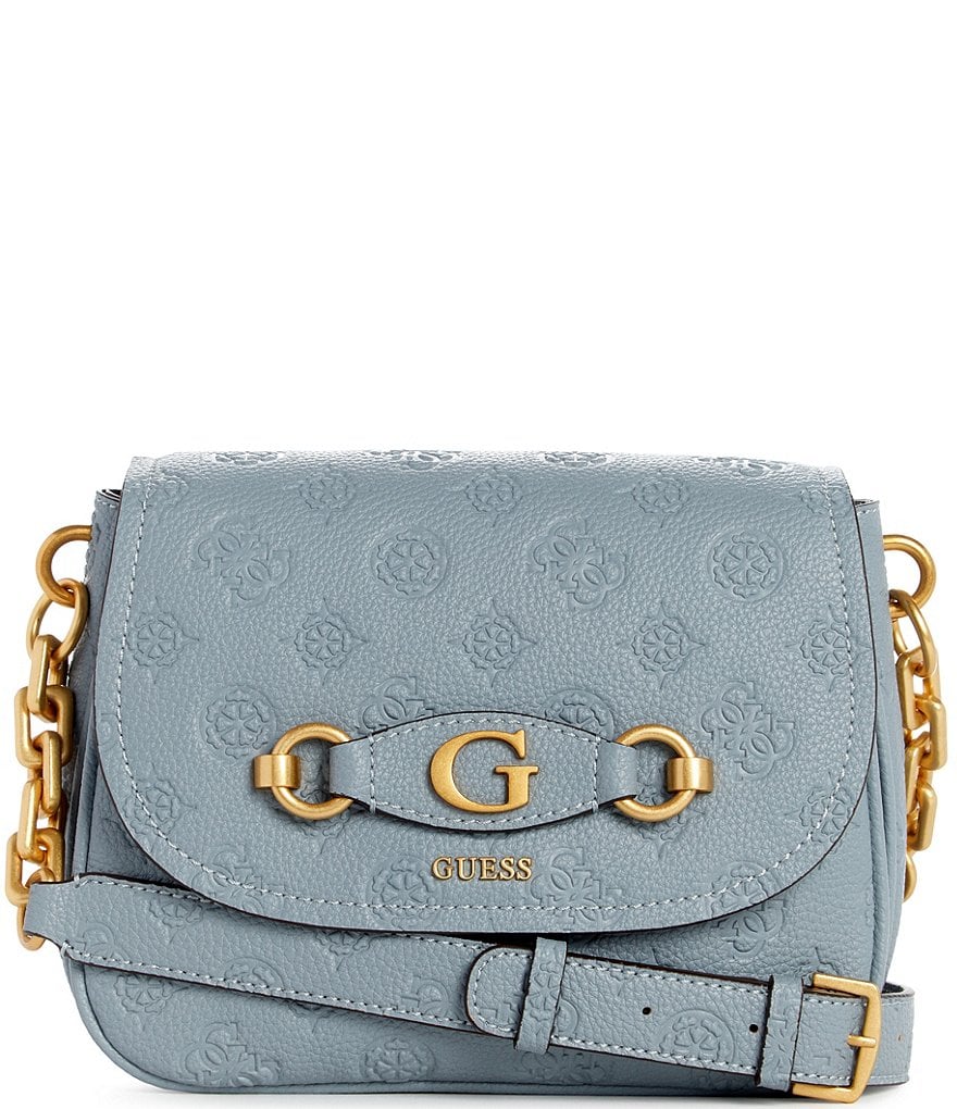 Guess Izzy Peony Debossed Signature Logo Triple Compartment