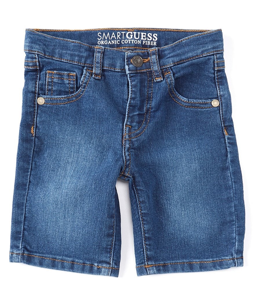 Guess Little Boys 2T-7 Cargo Style Denim Jogger Pants