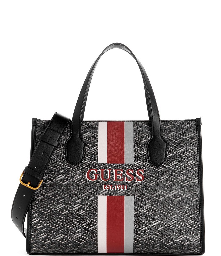 SILVANA G CUBE 2 COMPARTMENT TOTE – GUESS