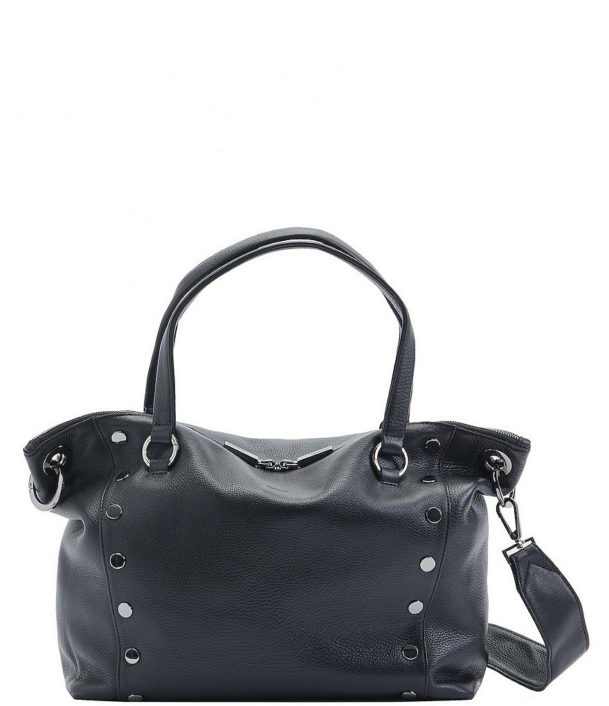 black satchel bag