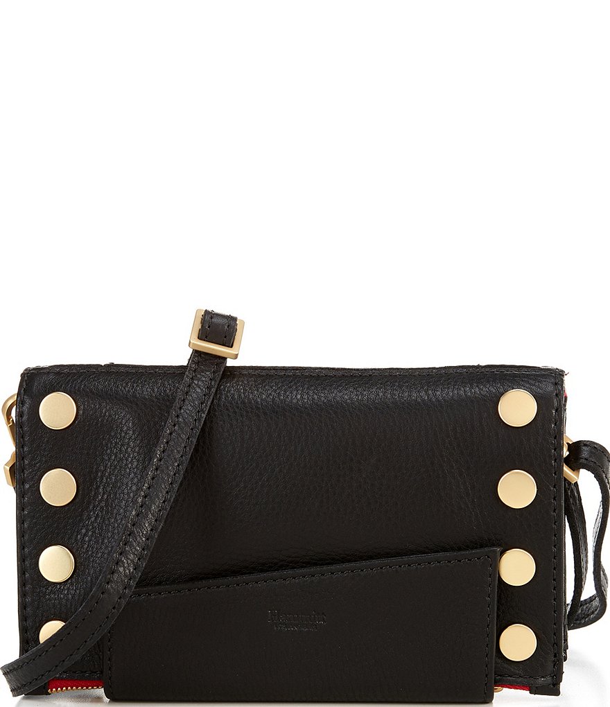 Hammitt small levy wallet with crossbody strap, sold apricot