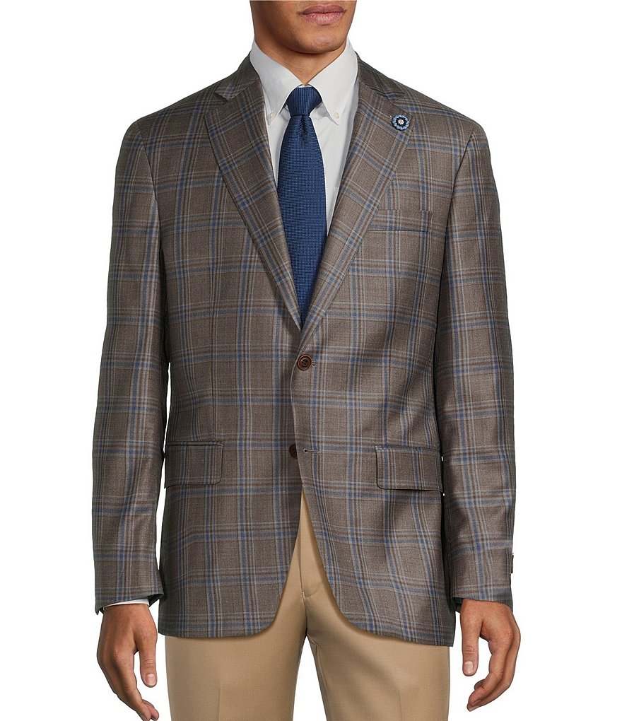 Hart Schaffner Marx Chicago Classic Fit Plaid Wool Sport Coat | Dillard's