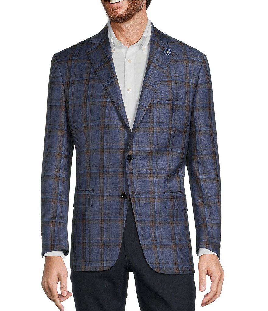 Hart Schaffner Marx Chicago Fit Plaid Sport Coat | Dillard's