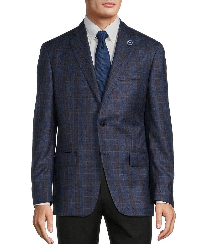 Hart Schaffner Marx New York Modern Fit Plaid Sport Coat Dillard s