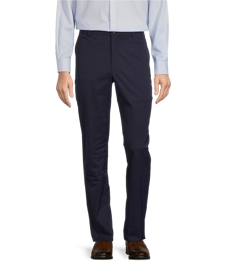 Hart Schaffner Marx Stretch New York Modern Fit Flat Front