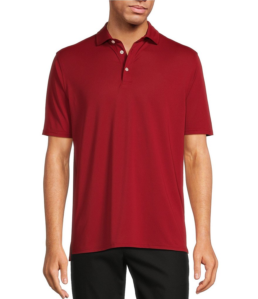 Hart Schaffner Marx Short Sleeve Luxury Performance Solid Knit