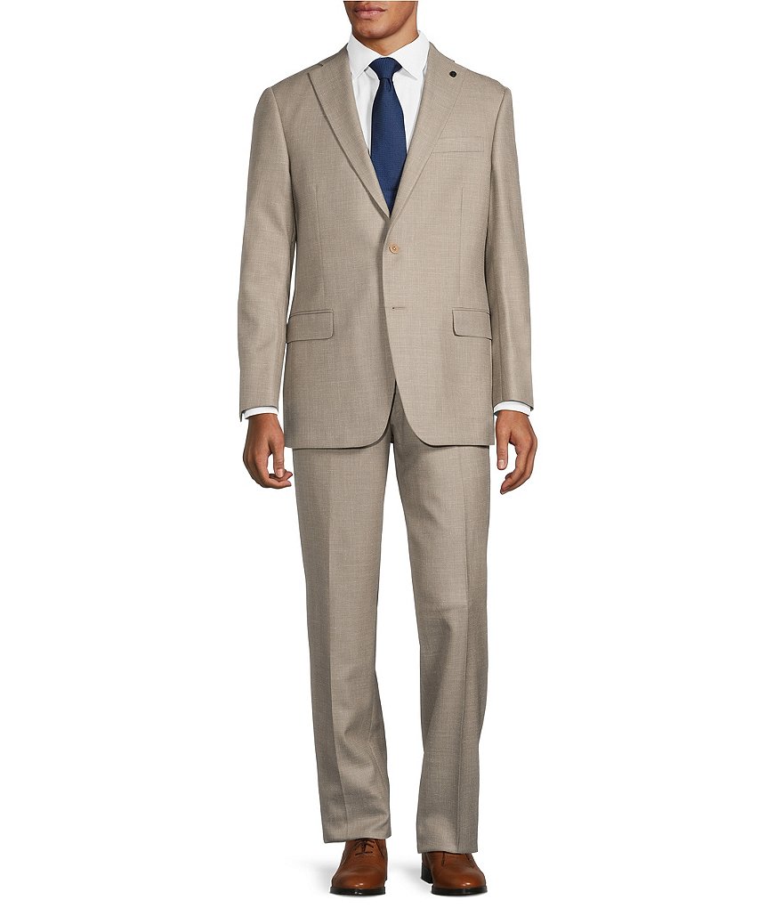 Hart Schaffner Marx Chicago Classic Fit Flat Front 2-Piece Suit | Dillard's