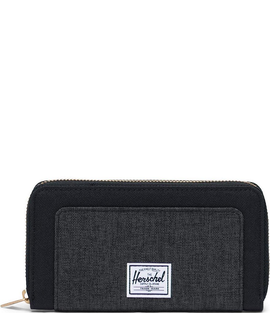 わけあり並の激安価格 ハーシェル サプライ Herschel Supply Co レディース 財布 Thomas Canvas Zip Wallet Black Sparkle 公式通販 Www Iacymperu Org