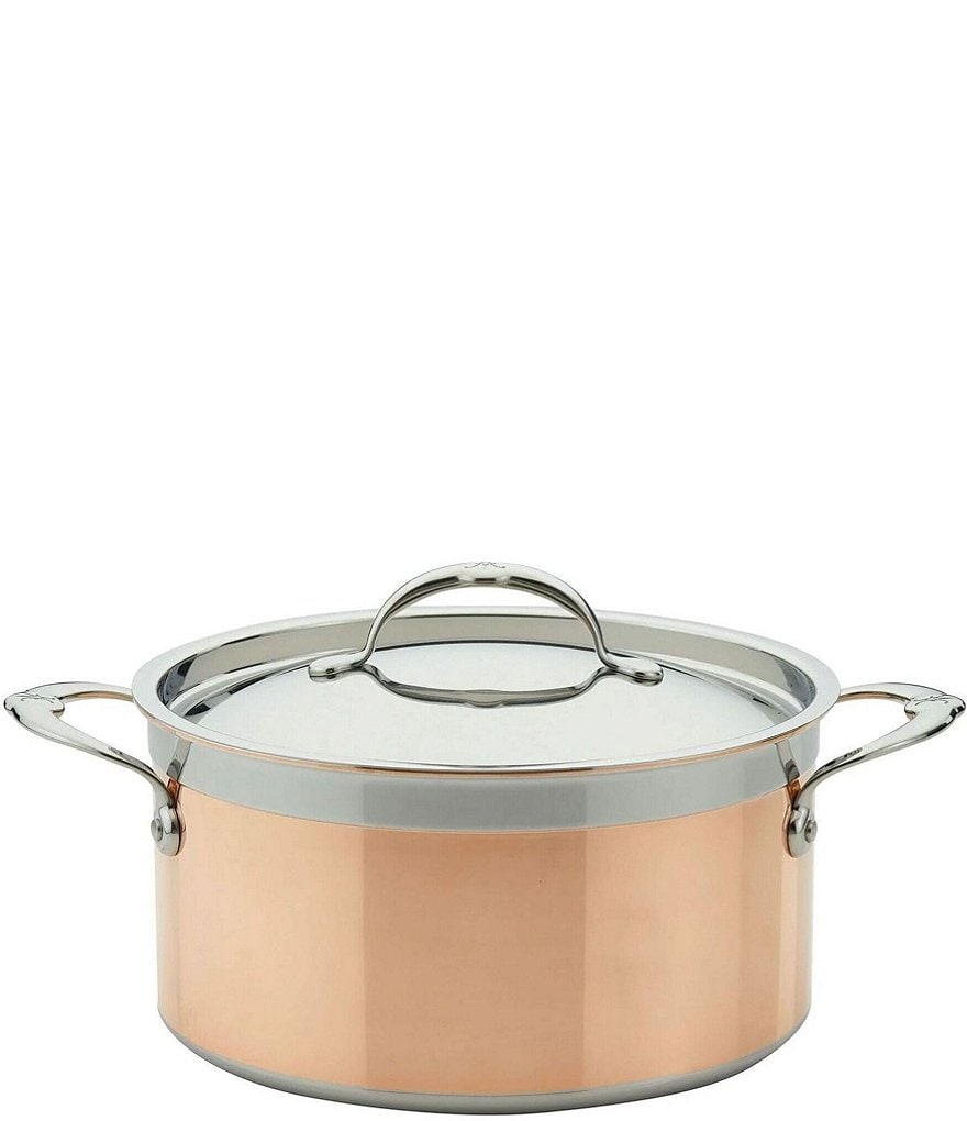 Hestan CopperBond 6 QT Covered Stock Pot