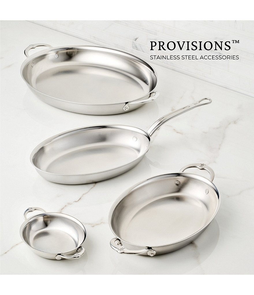 Provision Stainless Steel Oval Fish Pan