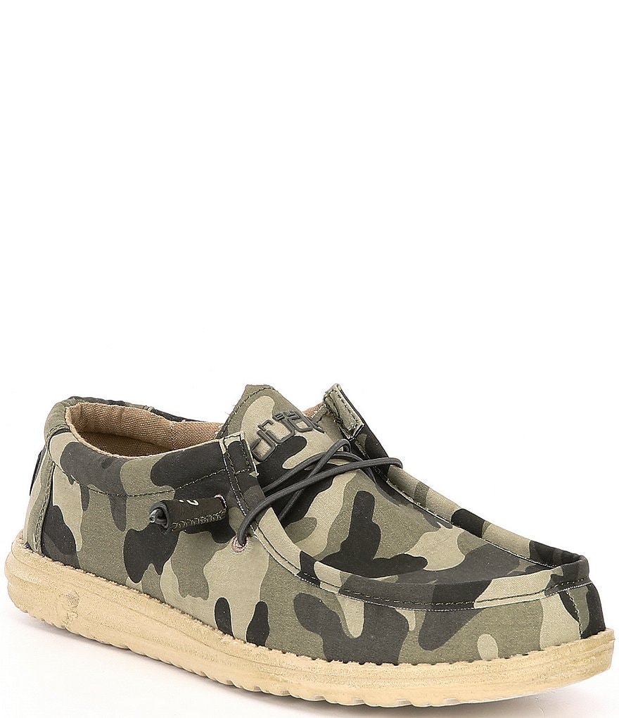 Hey Dude Men's Wally Camouflage Canvas 