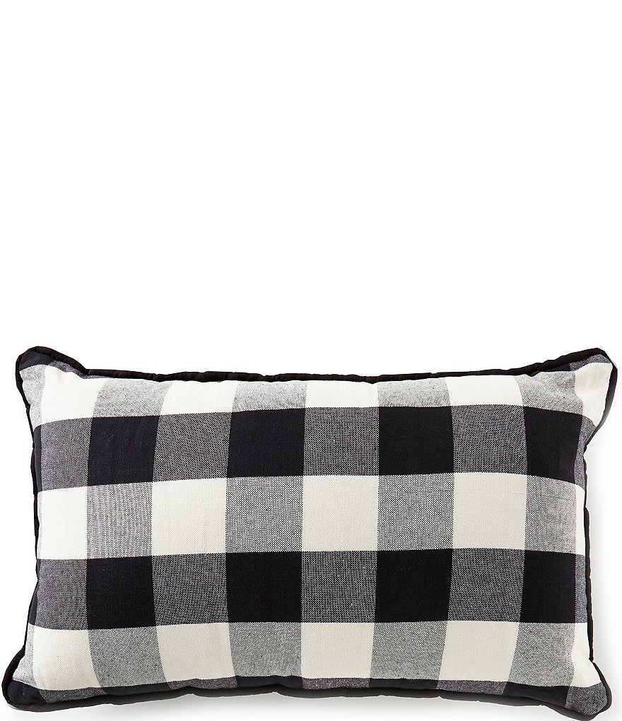 Fabiola Leather Striped Modern 13x20-inch Lumbar Throw Pillow - On Sale -  Bed Bath & Beyond - 30342036