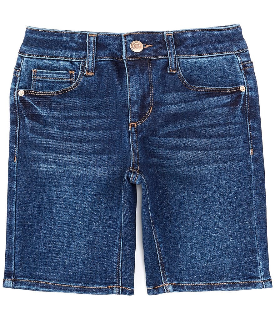 Hippie Girl Big Girls 7 16 Mid Rise Denim Bermuda Shorts Dillard s