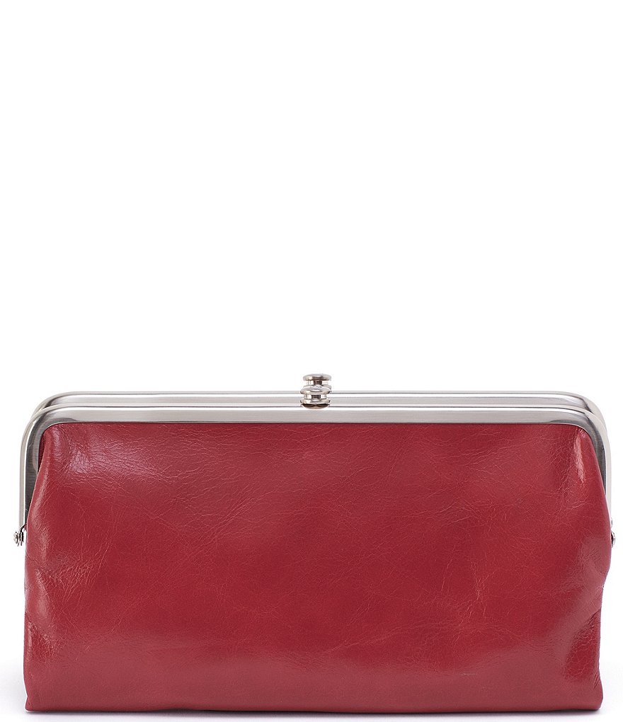 HOBO Original Leather Lauren Double-Frame Clutch Wallet | Dillard's