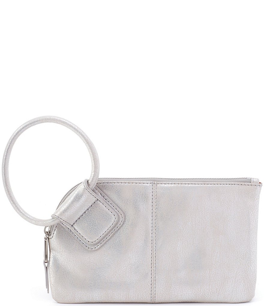 HOBO Specialty Hide Collection Sable Leather Metallic Wristlet | Dillard's