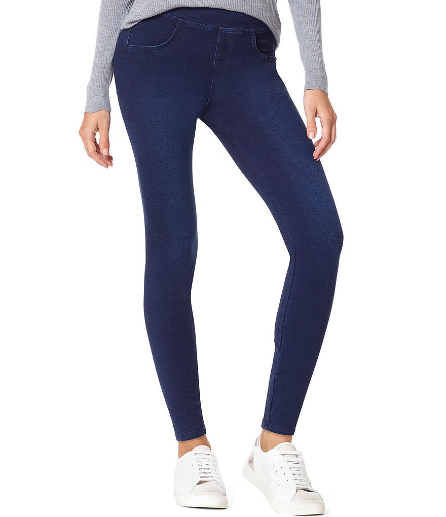 Buy Miss Chase Women Navy Blue Solid Skinny Fit Jeggings - Jeggings for  Women 9541523 | Myntra