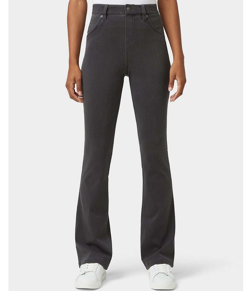 デニム・ジーパン HUECLOSET Hue A Damage Bootcut Denim Pants HUE Baby Bootcut Denim Pant - 23251255 | HSN