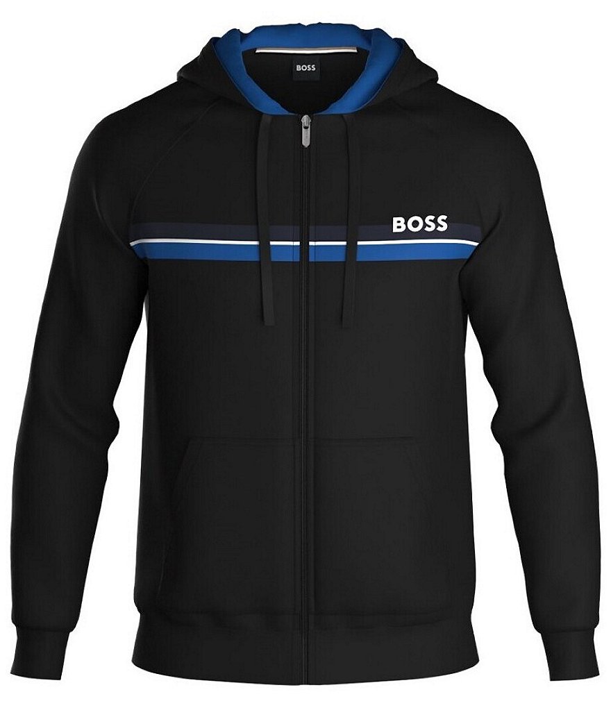 Hugo Boss Authentic Long Sleeve Hooded Jacket Dillard s