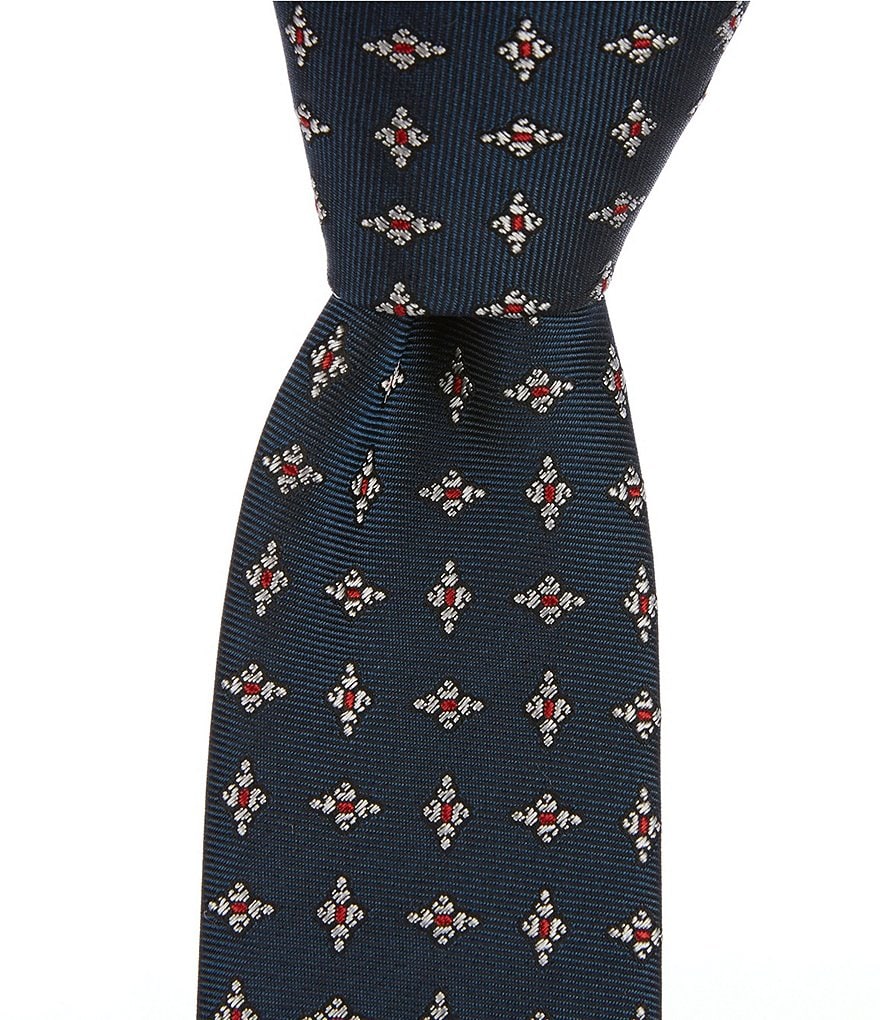 Hugo Boss Neat Patterned 2.9#double; Silk Blend Tie