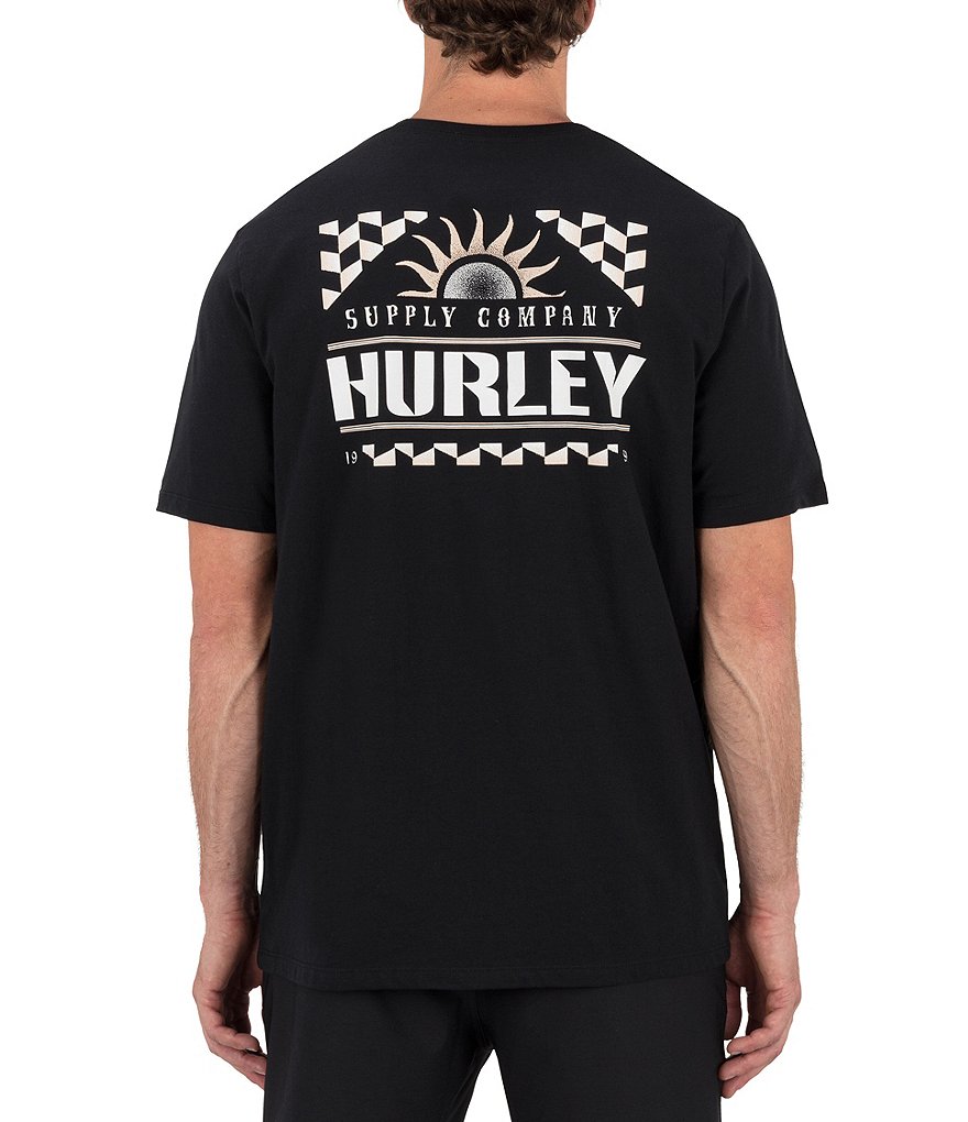 FCRB Hurley TEAM TEE ブラック S Hurley Short Sleeve Rise T-Shirt | Dillard's