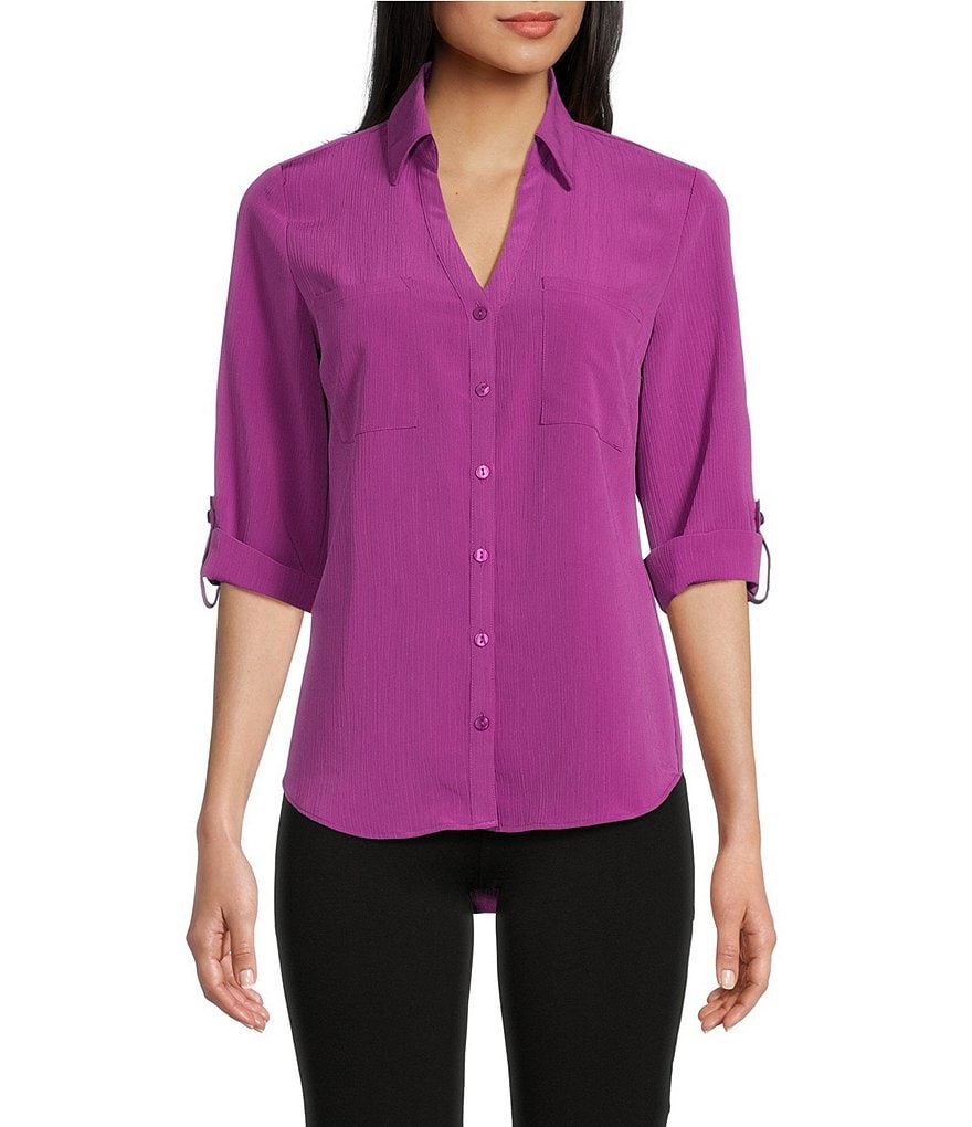 I.N. San Francisco Button Up Collared Shirt | Dillard's