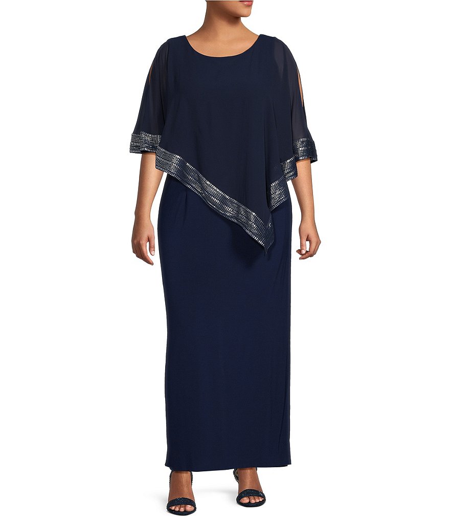 Dillards plus size sale semi formal dresses