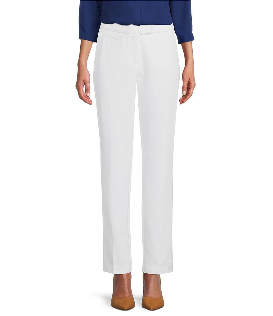 Investments Petite Size the 5TH AVE fit Straight Leg Pants | Dillard's