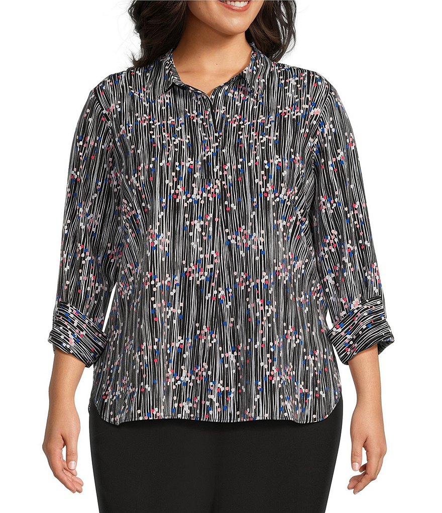 https://dimg.dillards.com/is/image/DillardsZoom/main/investments-plus-size-paige-dotted-vines-print-point-collar-34-adjustable-sleeve-top/00000000_zi_c370a030-795b-4f45-a590-9b2cdffbabf2.jpg