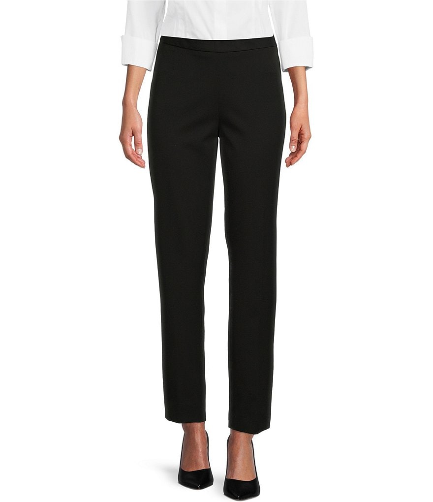 Buy Solid Black Lycra Side Zip Pant For Women  Chique