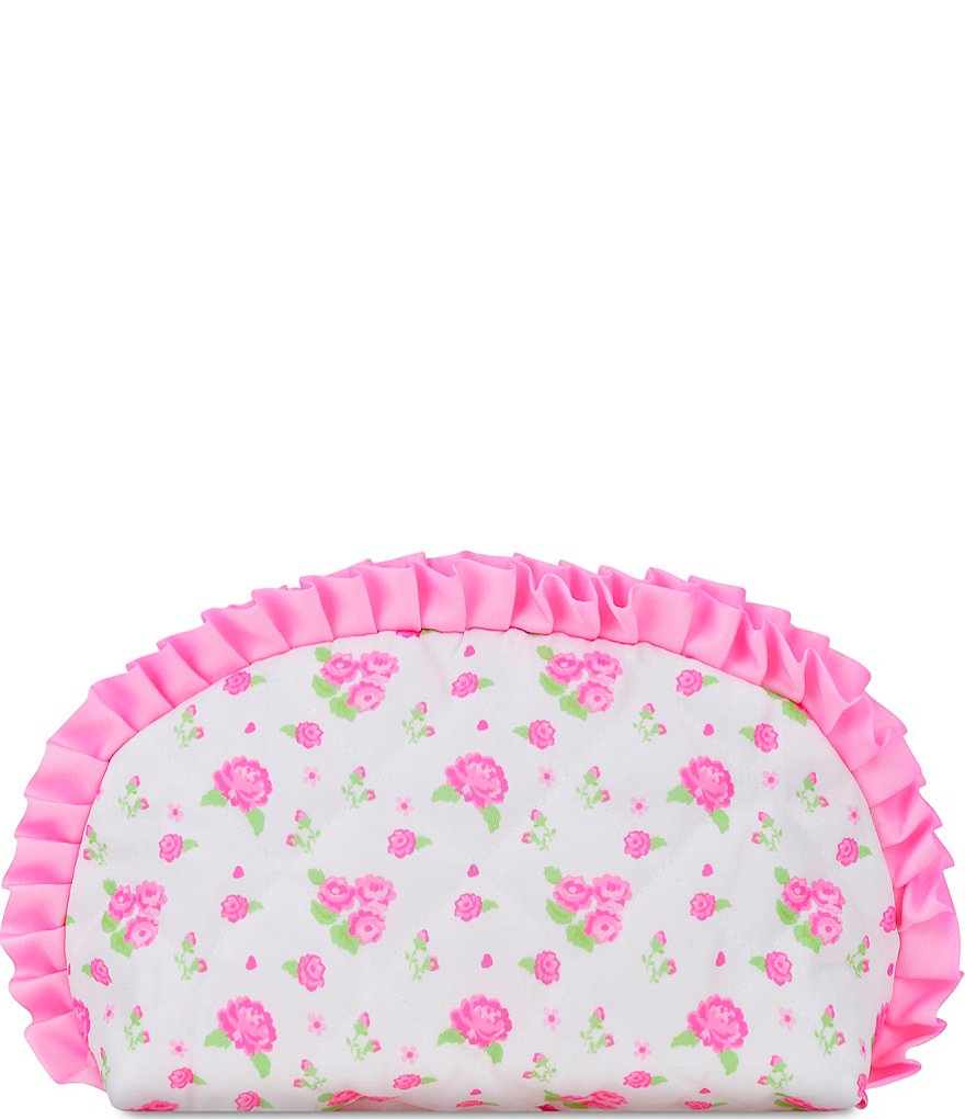 Iscream Pretty In Pink Oval Cosmetic Bag