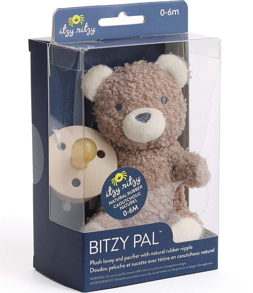 Itzy RitzyBitzy Pal ™ Natural Rubber Pacifier & Lovey