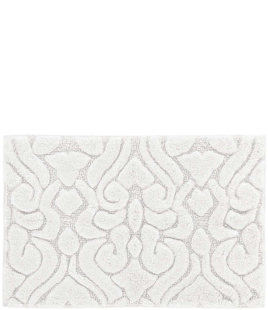 J. Queen New York Linden Bath Mat, 24 x 40 - Paper White