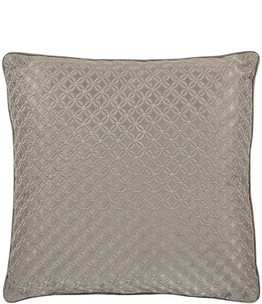 J. Queen New York Vesper Square Throw Pillow - Slate - 18 in