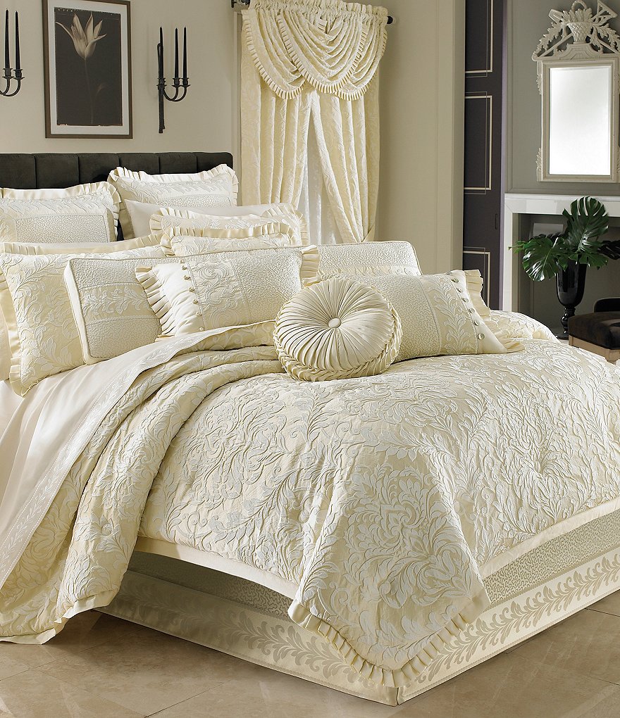 J. Queen New York Marquis Damask Comforter Set Dillard's