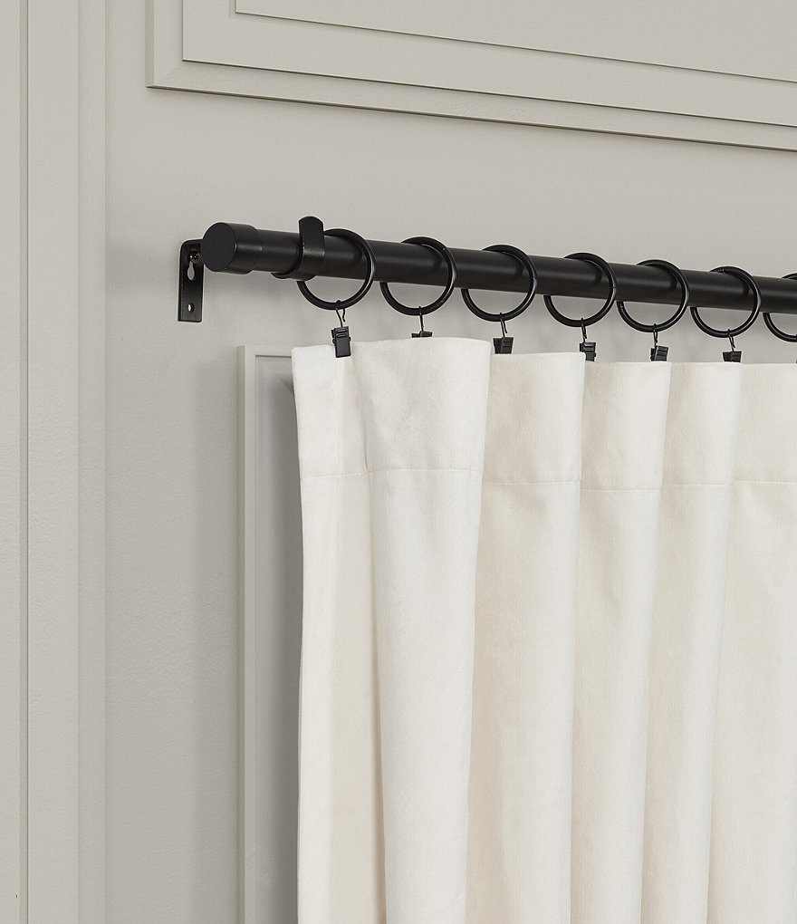 J. Queen New York Stanton Adjustable Iron Curtain Rod | Dillard's, image size:880x1020