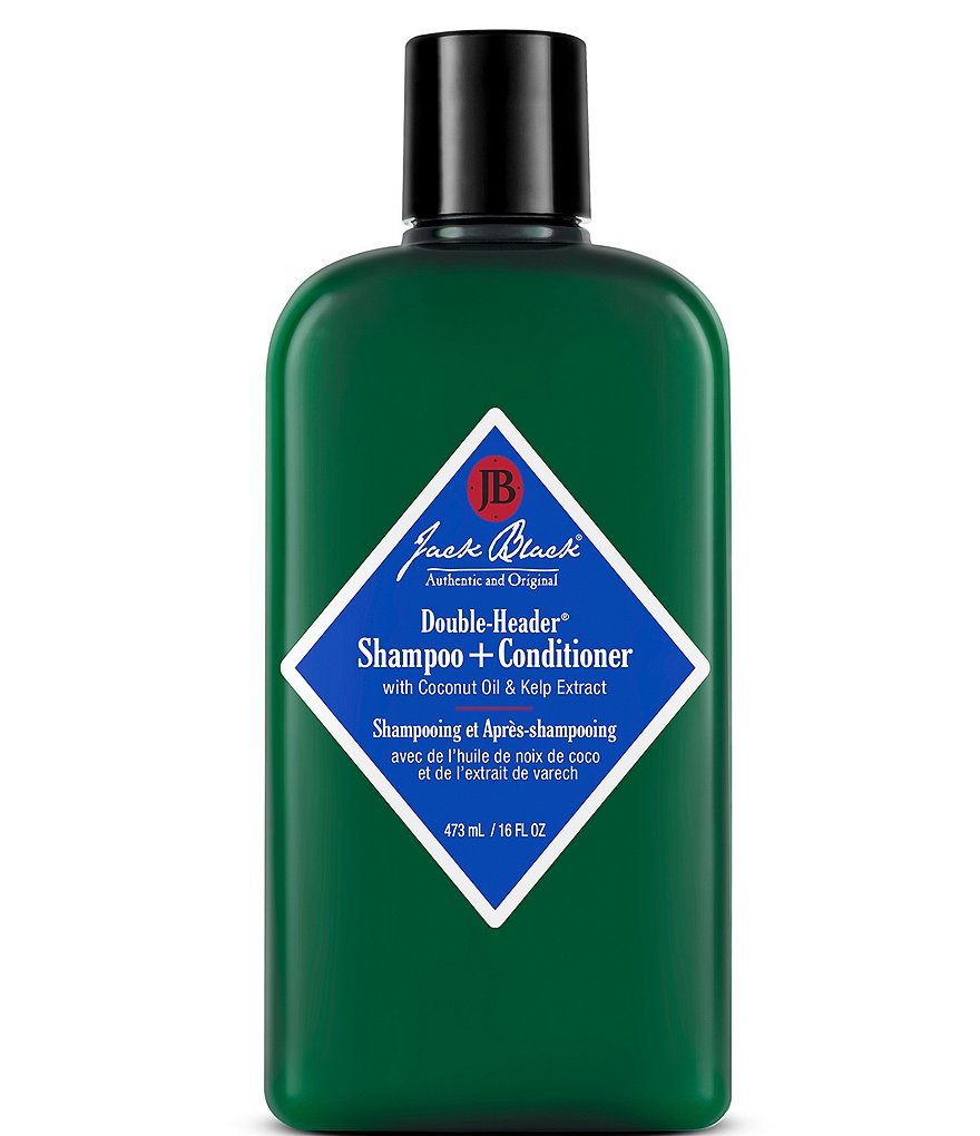 Jack Black Double-Header Shampoo + Conditioner, 16 oz main image 0