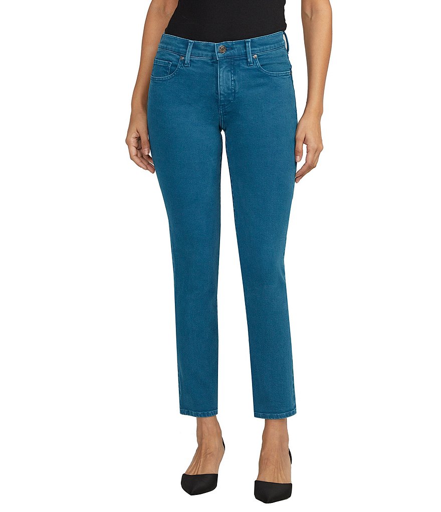 Jag Jeans Cassie Mid Rise Slim Fit Straight Leg Jean | Dillard's